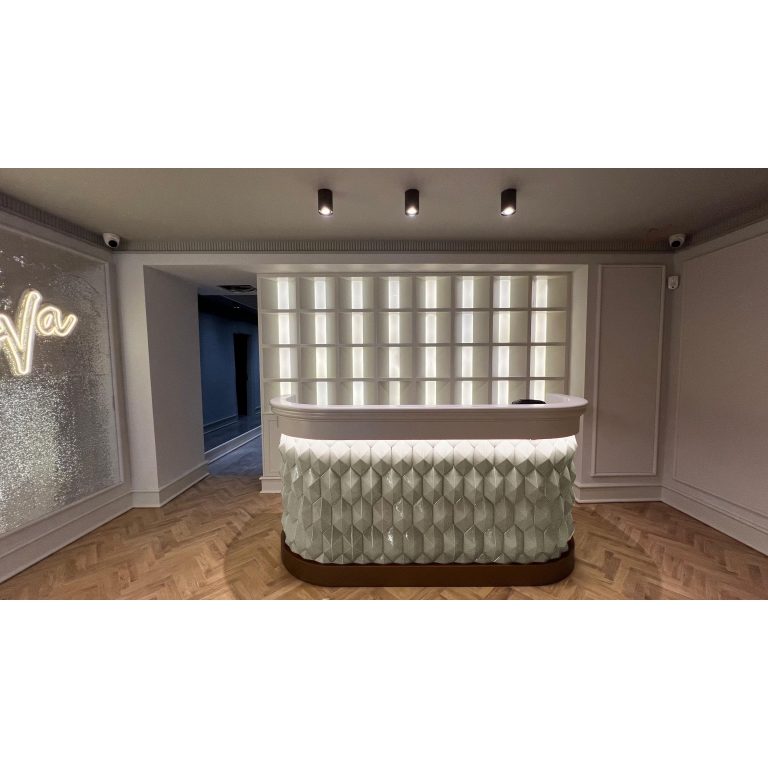 PLURIFY - 5X9 DIAMOND, IVORY, GLOSSY